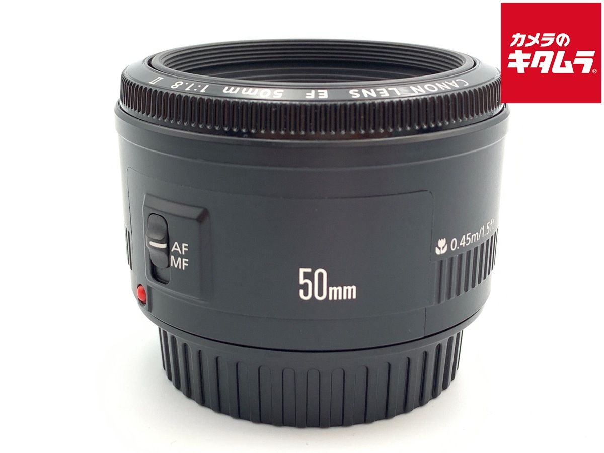 【中古】 【良品】 キヤノン EF50mm F1.8 II