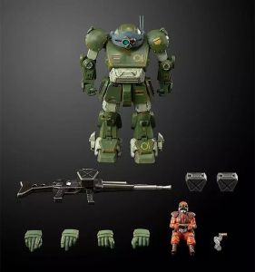 フィギュア ロボ道 スコープドッグ 「装甲騎兵ボトムズ」 ABS&PVC&POM&亜鉛合金製塗装済み可動フィギュア【10日以内発送】