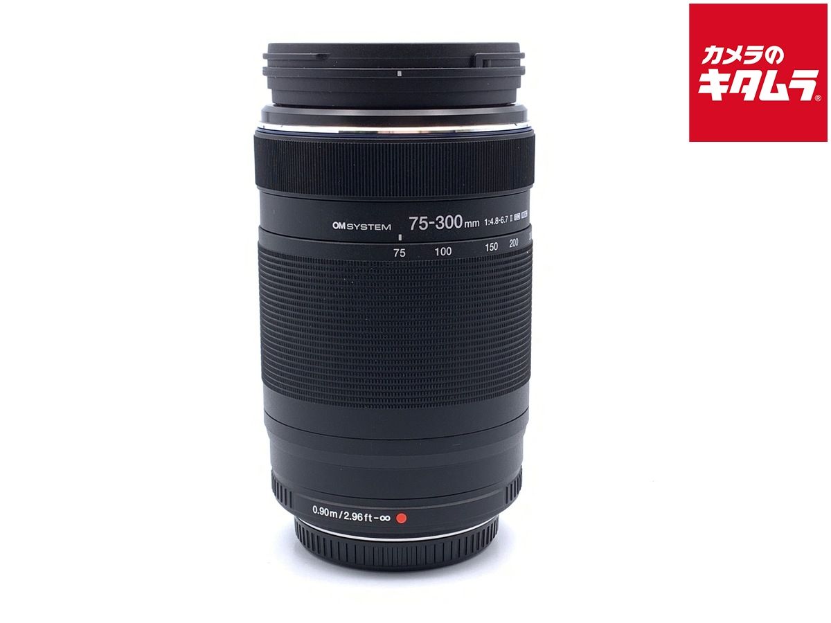 【中古】 【美品】 OM SYSTEM M.ZUIKO DIGITAL ED 75-300mm F4.8-6.7 II