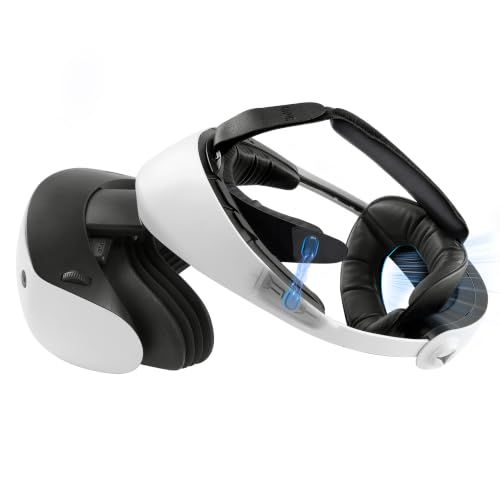 AMVR CM1 快適モディファイキットPS VR 2に対応アクセサリー、最適な装着位置を維持、重量バランスを調整、アップグレードされた柔らかく通気性の良い額パッドと後頭部パッドを搭載★m 9165c6a3