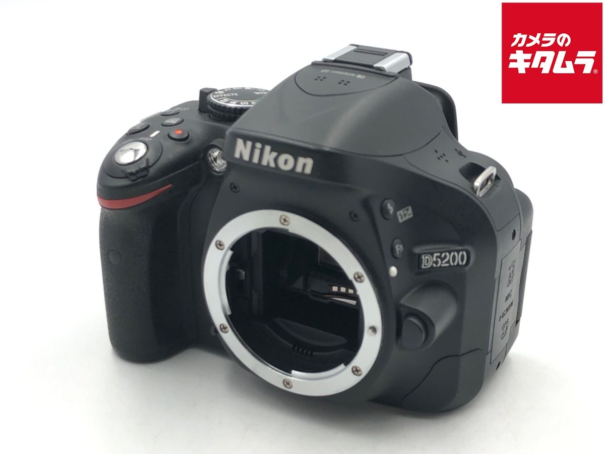 【中古】 【並品】 ニコン D5200 ボディ ブラック