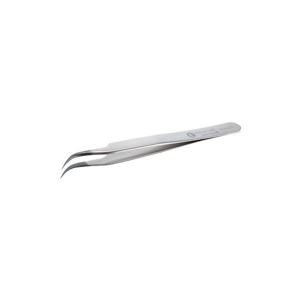 ideal-tek アイデアルテック ESDステンレスピンセット 曲鋭型 0.10×120mm 耐酸・耐磁 ダイヤモンドコーティング 7.SA.DC.0.IT