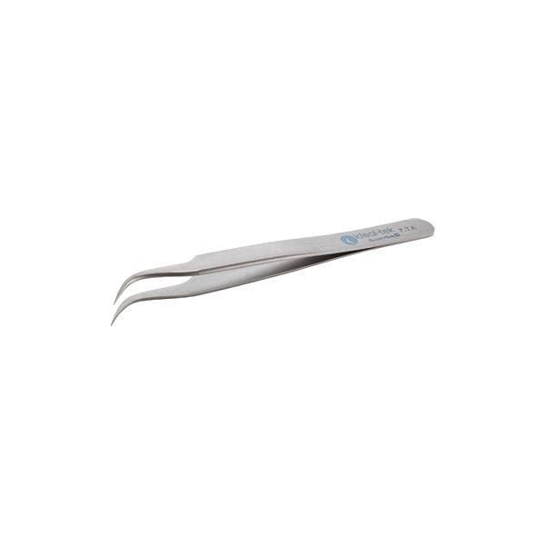 ideal-tek アイデアルテック チタン製高精度ピンセット 曲鋭型 0.32×120mm 耐酸・非磁 7.TA.0.IT