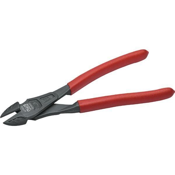 NWS エヌダブリューエス 強力ニッパー 中硬線4.5mm対応 ピアノ線対応 全長240mm プラスチックコーティング 137-62-240-SB