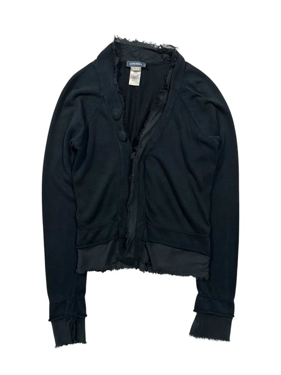 DIESEL カットオフ アシメントリー カーディガン