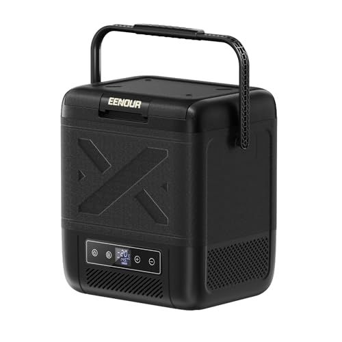 ☆新品☆【±1℃均一冷却・フラット庫内】EENOUR 車載冷蔵庫 C20 20L -20℃?20℃ バッテリー内蔵可能 コンプレッサー式 サブ冷蔵庫 4WAY電源対応 AC100V DC12V/24V ポータブル冷蔵庫 電池 コードレス式 急 33b82a17