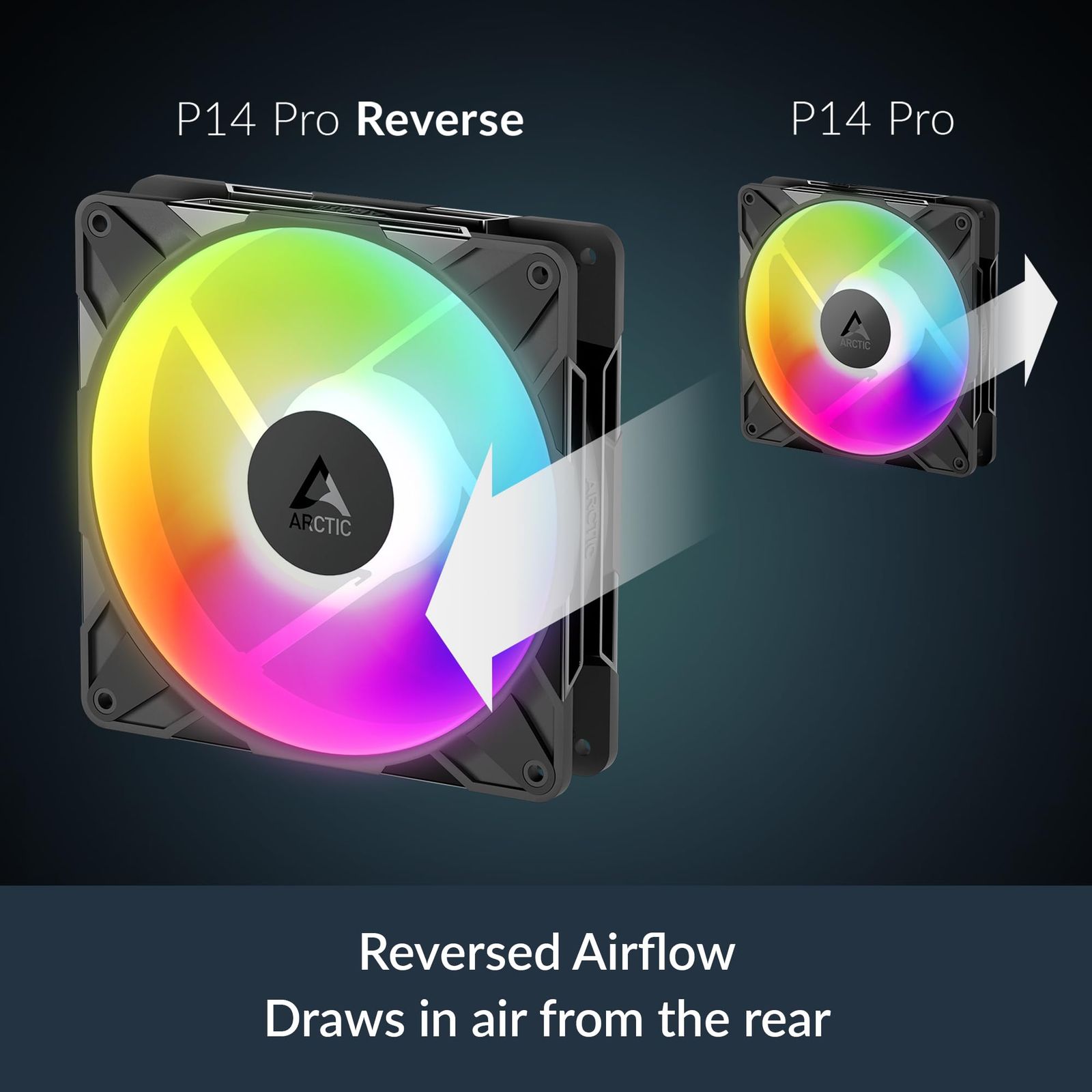 新品 ARCTIC P14 Pro リバース A-RGB 3個パック 新品 ARCTIC P14 Pro リバース A-RGB 3個パック