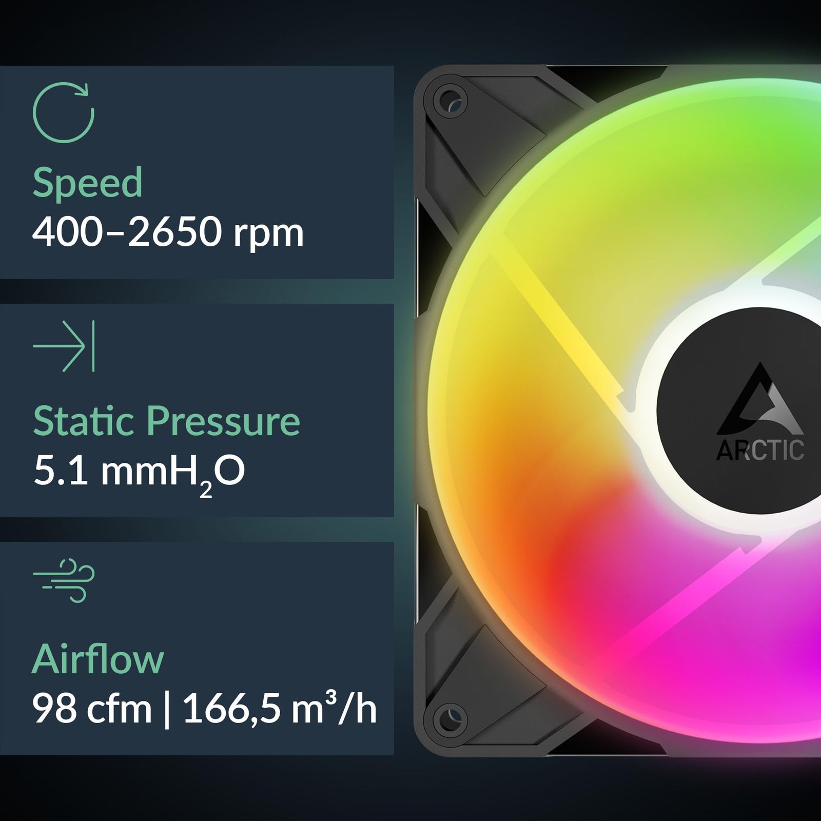 新品 ARCTIC P14 Pro リバース A-RGB 3個パック 新品 ARCTIC P14 Pro リバース A-RGB 3個パック