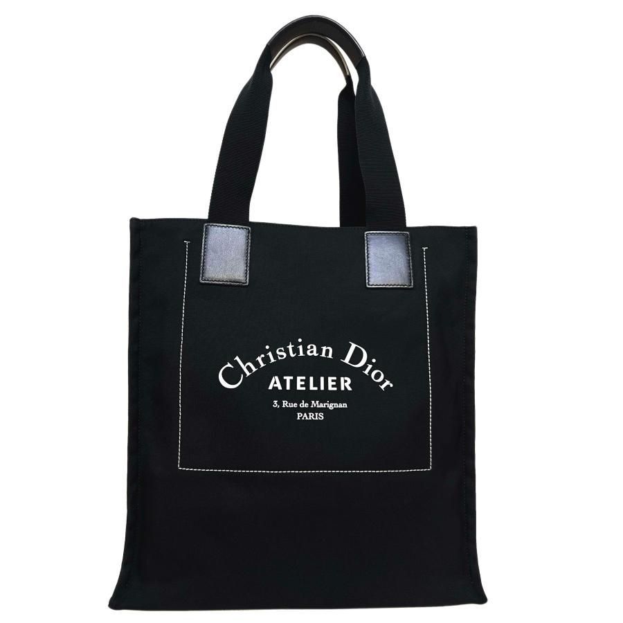 DIOR HOMME　ディオールオム　バッグ　アトリエ　atelier　セミショルダー　肩掛け　キャンバス　トート　メンズ　レディース　レア　希少トートバッグ