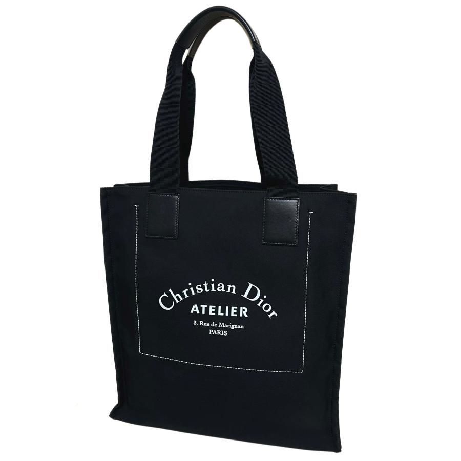 DIOR HOMME　ディオールオム　バッグ　アトリエ　atelier　セミショルダー　肩掛け　キャンバス　トート　メンズ　レディース　レア　希少