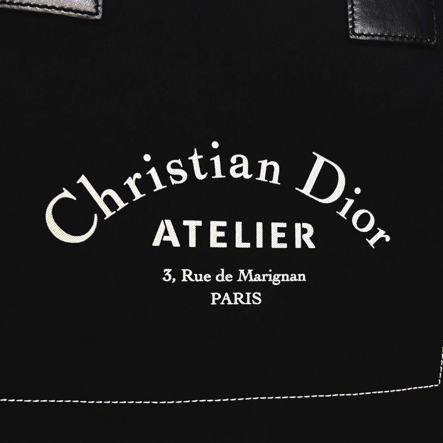 DIOR HOMME　ディオールオム　バッグ　アトリエ　atelier　セミショルダー　肩掛け　キャンバス　トート　メンズ　レディース　レア　希少