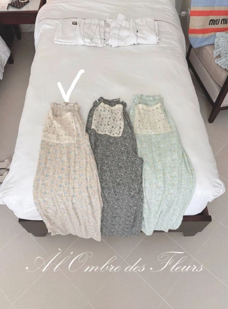 バーアンドバーブ レースパンツ スフレパンツ 新品