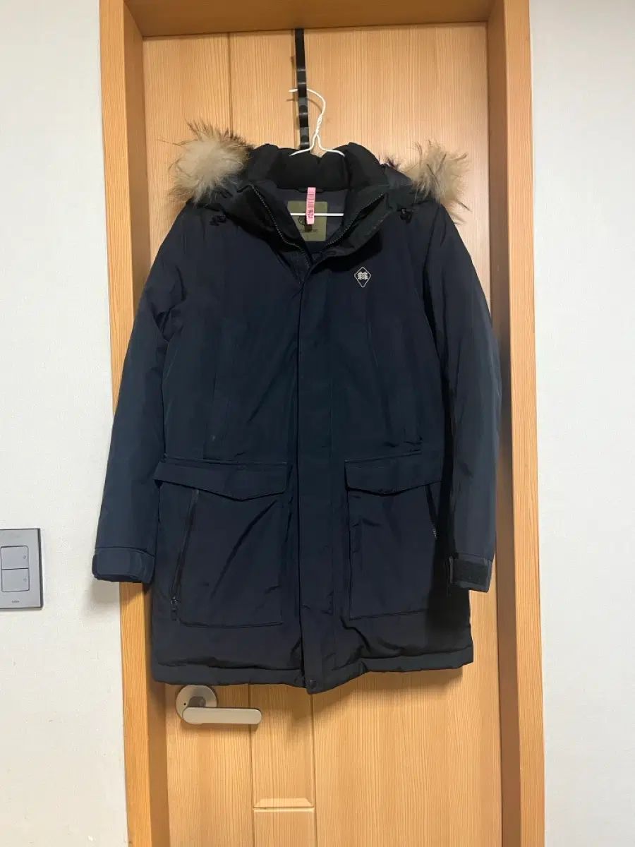 コーロンスポーツ ケプラー ダウン アウター ミディ ダウン 90 55サイズ GORE-TEX コーロン ダウンアウター デサント ネパ ブラックヤク アイダー