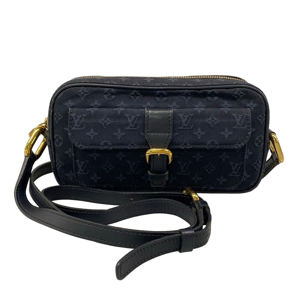 LOUIS VUITTON(ルイヴィトン) ショルダーバッグ モノグラムミニ ジュリエットMM M92417 TSTブルー レザー