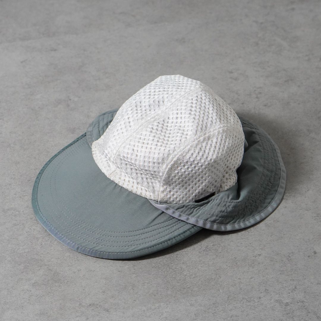 patagionia Vented Brodbill Hat パタゴニア ベンテッドブロードビルハット ホワイト 希少 L 00s 00's 2003年製 vintage キャップ 帽子 フィッシング ヴィンテージ アーカイブ 古着 USED