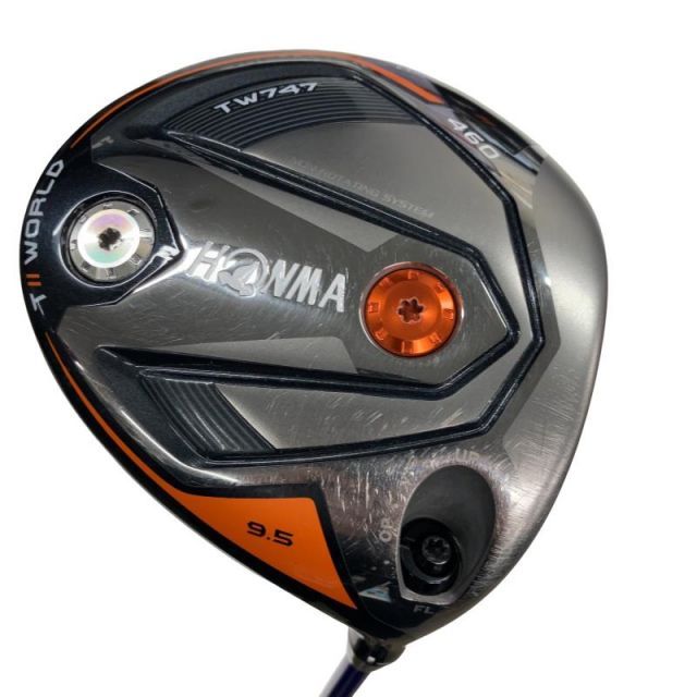 【中古】 本間ゴルフ TOUR WORLD TW747 460 9.5° ドライバー DR 純正特注シャフト (フレックスX) メンズ 男性用 右利き 右用 Cランク ゴルフクラブ 6,280円