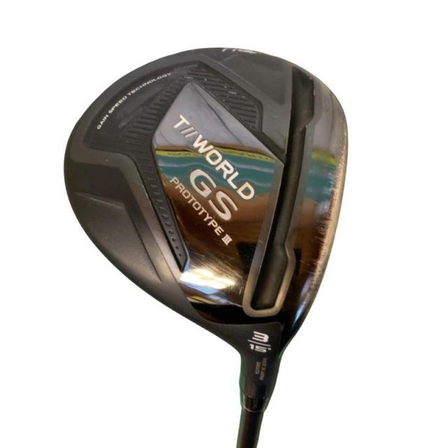 【中古】 本間ゴルフ TOUR WORLD GS PROTOTYPE III 3W フェアウェイウッド FW VIZARD FZ-5 (フレックスS) メンズ 男性用 右利き 右用 Cランク ゴルフクラブ