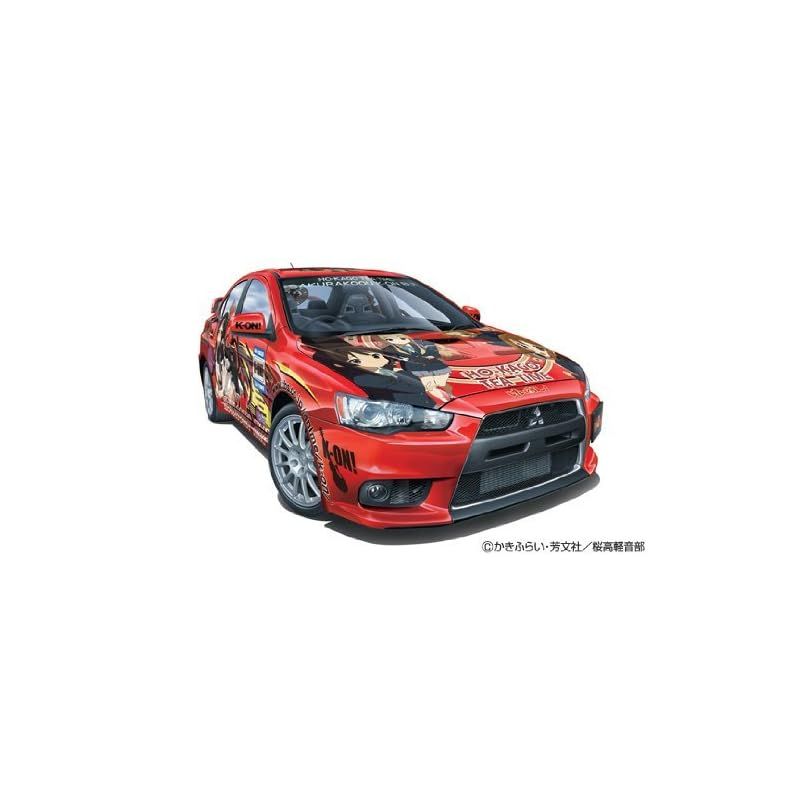 青島文化教材社 1/24 痛車 No.11 けいおん! ランサーエボリューションX 1