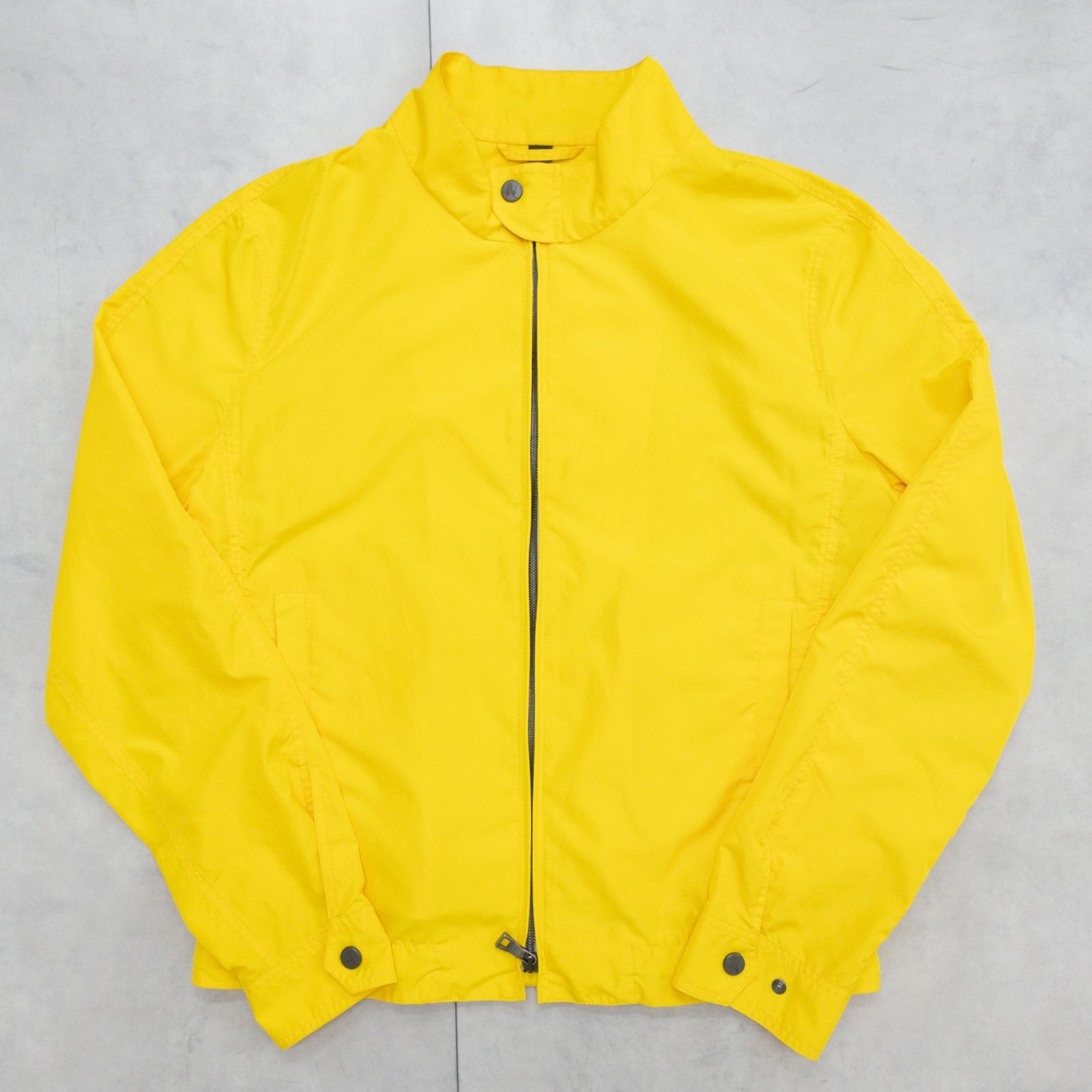 Sealup シーラップ ブルゾン ジャケット スウィングトップ ポリエステル イエロー イタリア製 メンズ 46 b02423