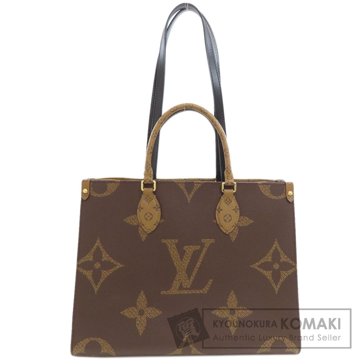 LOUIS VUITTON ルイヴィトン M45321 オンザゴーMM トートバッグ モノグラムリバース レディース [中古]