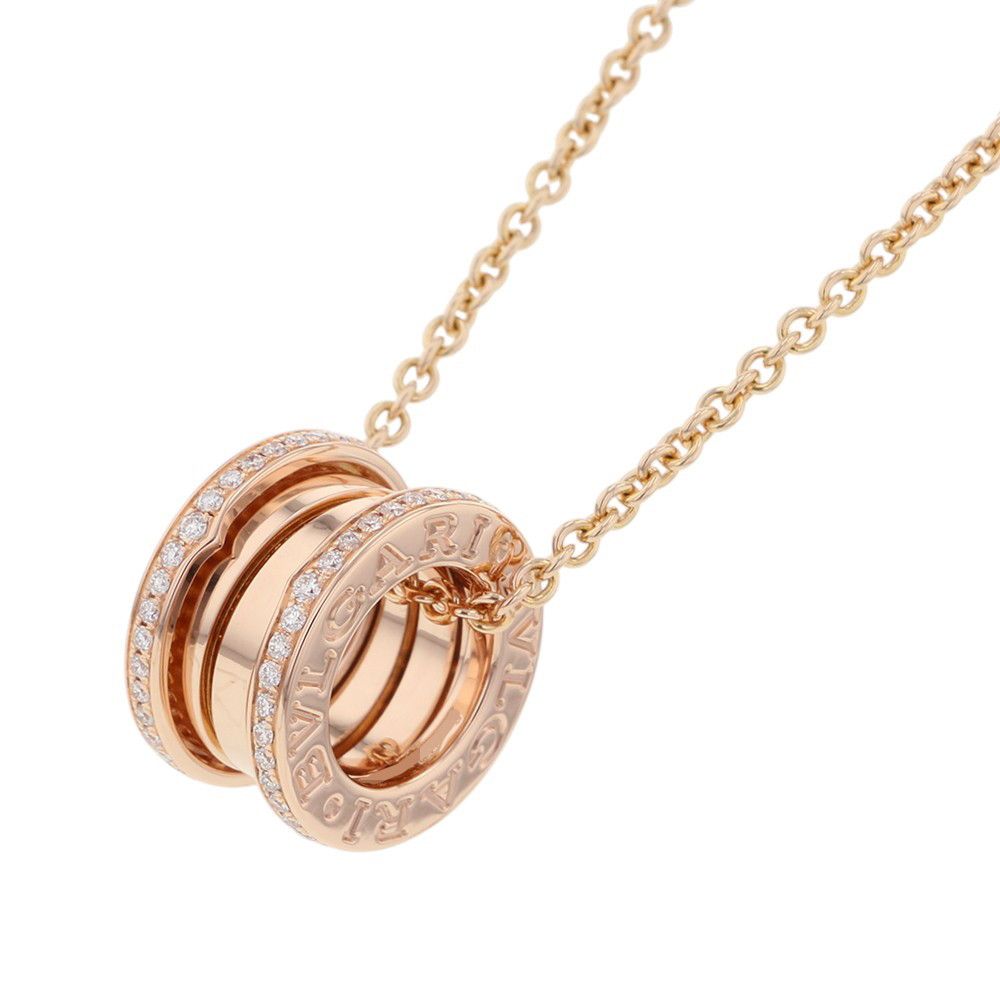 ブルガリ ネックレス ビーゼロワン B-zero1 ダイヤモンド 計0.25ct K18PGピンクゴールド 362344 BVLGARI ペンダント 306,450円