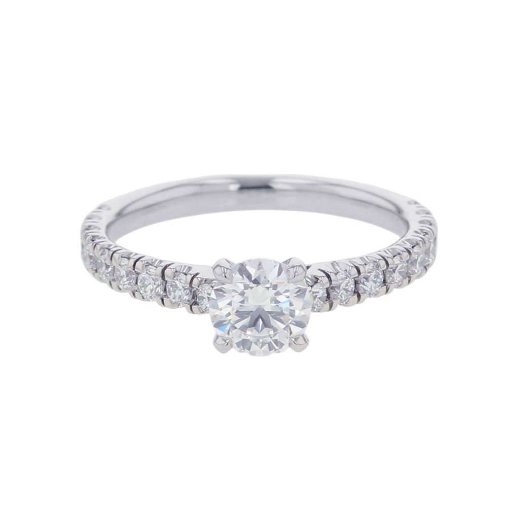 カルティエ リング エタンセル ドゥ カルティエ ソリテールリング ダイヤモンド 中石0.45ct Pt950 サイズ46 N4744300 指輪
