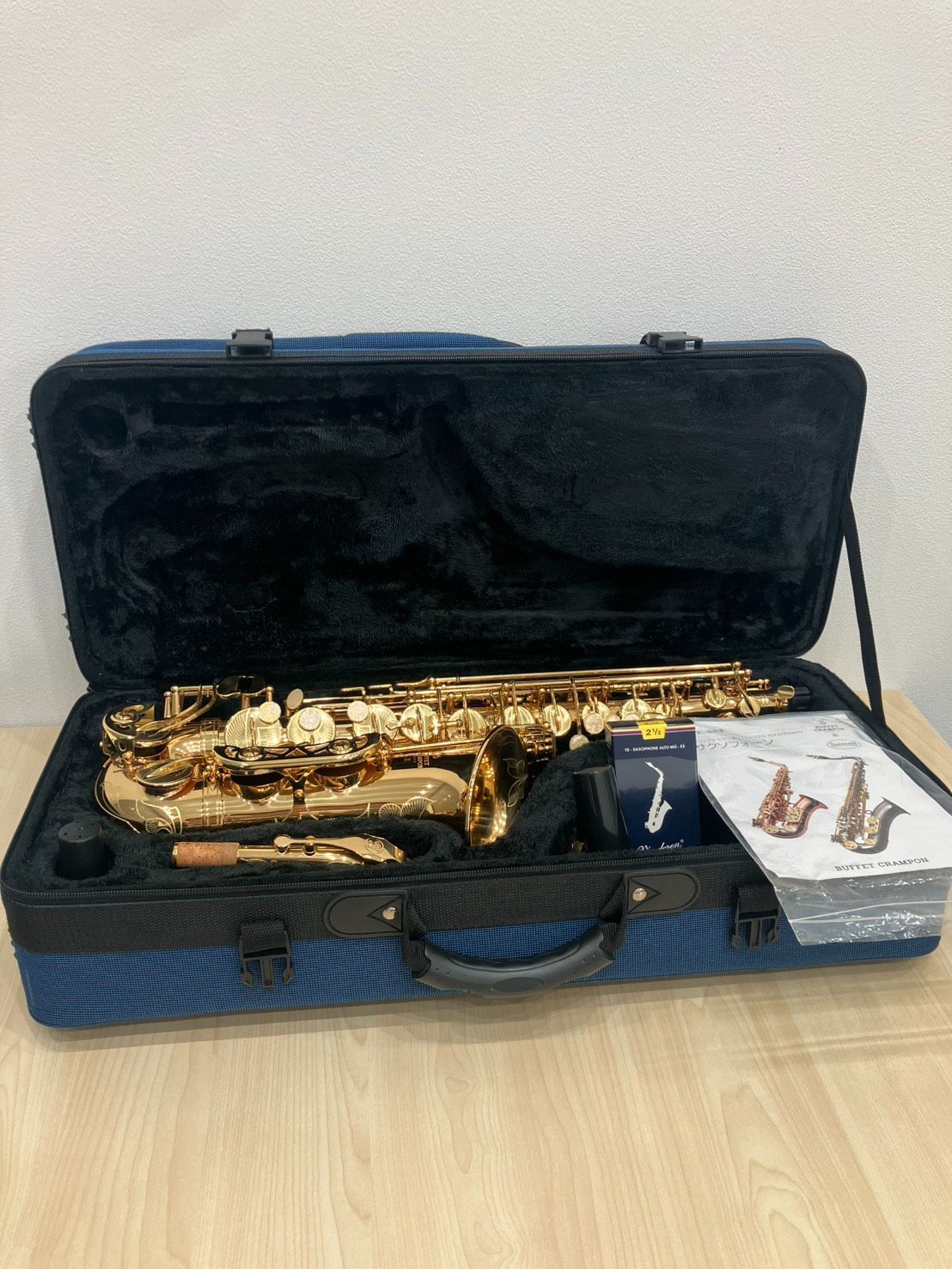 【極美品】BUFFET CRAMPON クランポン アルトサックス BC8401 2023年購入品 ケア用品フルセット