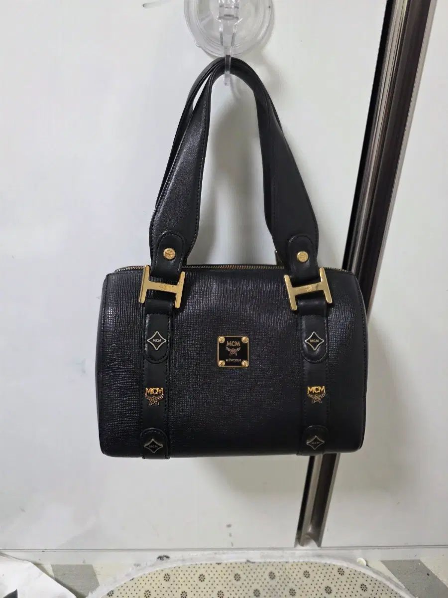 MCM エム シー エム バッグ レディース トートバッグ ブラック
