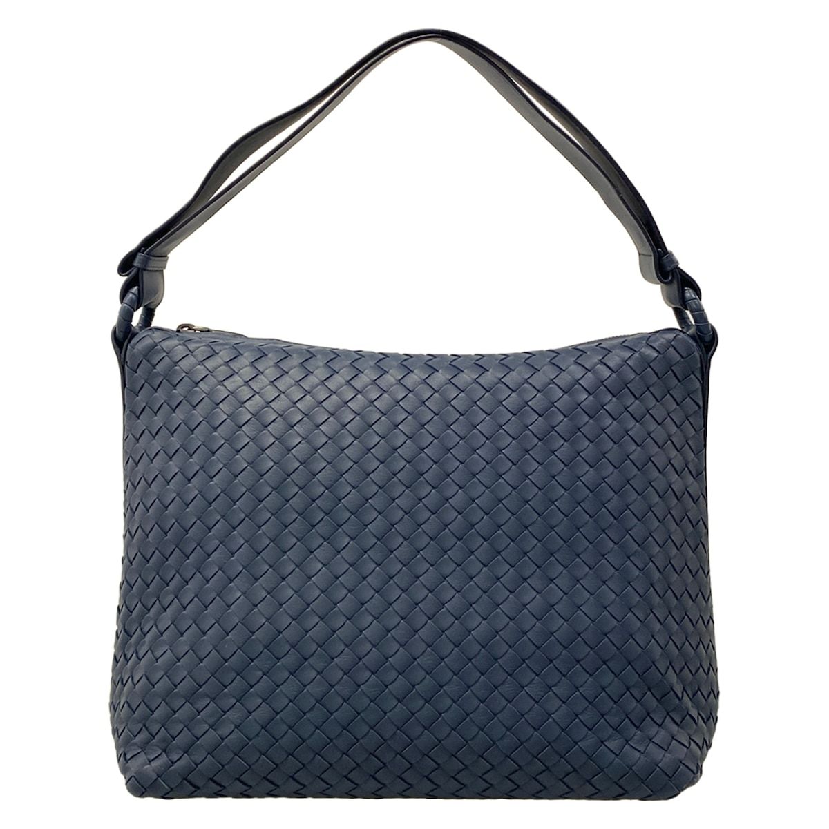 BOTTEGA VENETA(ボッテガヴェネタ) ショルダーバッグ イントレチャート ネイビー レザー 68,585円