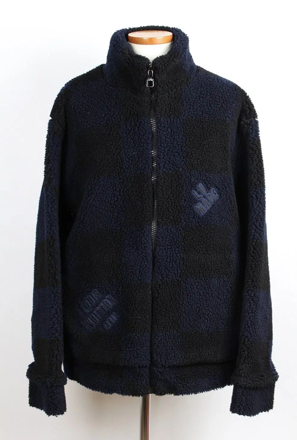 ルイヴィトン X NIGO ジャカード ダミエ フリース XL