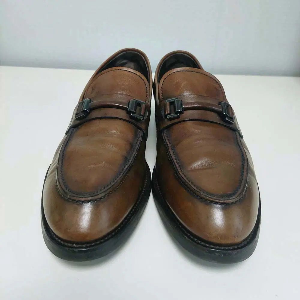 TOD'S メンズ カジュアル ローファー ヴィンテージ 靴 / 7 5 / ヴィンテージ 24時間 / 三