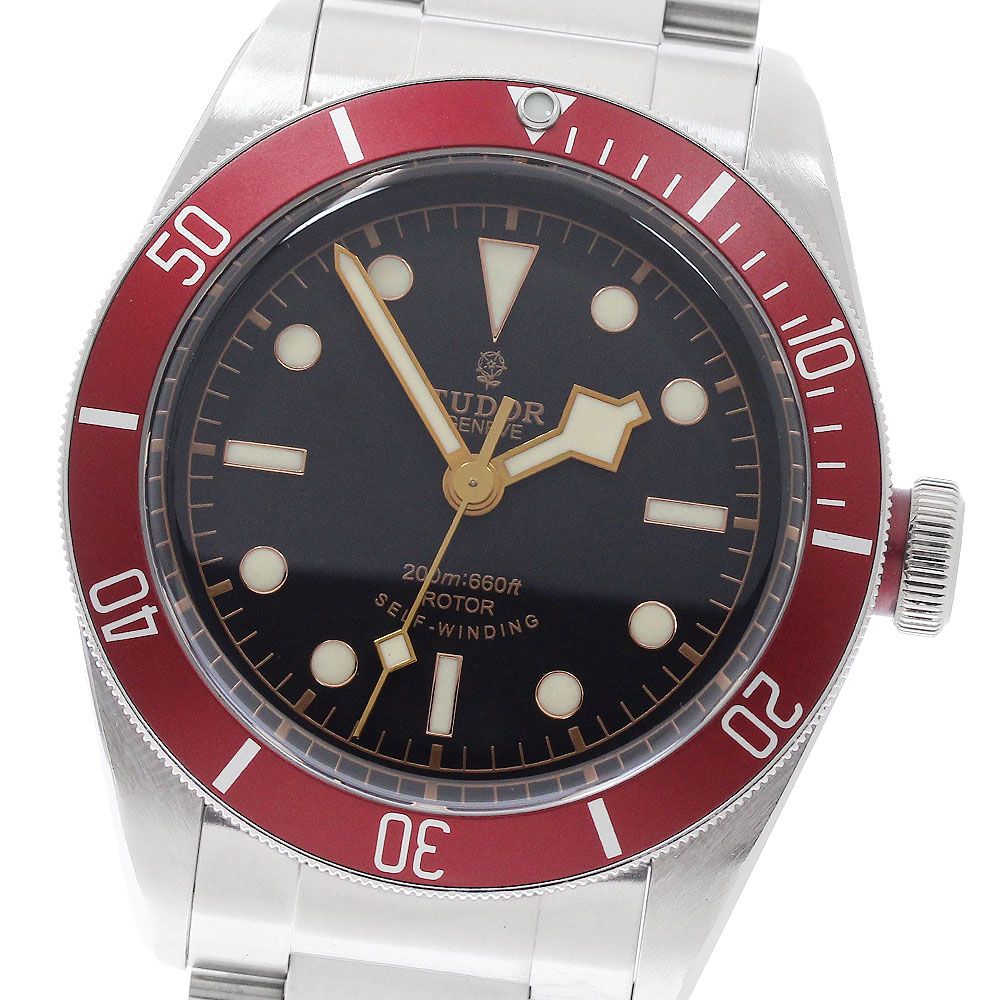 チュードル TUDOR 79220R ヘリテージ ブラックベイ 自動巻き メンズ 良品 保証書付き_975071