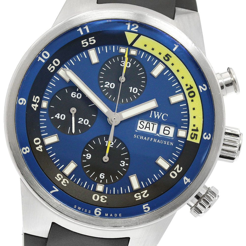 IWC SCHAFFHAUSEN IW378203 アクアタイマー クストーダイバーズ クロノグラフ 自動巻き メンズ _970856 279,360円