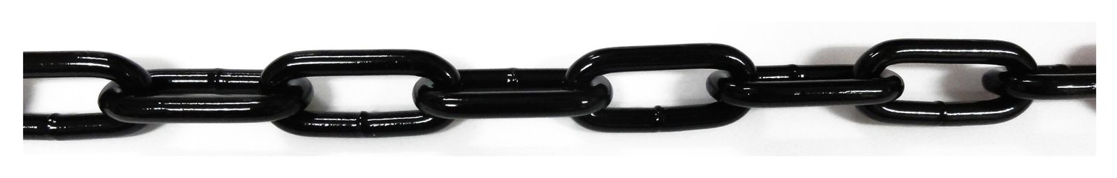 新品 ニッサチェイン 鉄カラー黒 ヘビーリンクチェーン 参考使用荷重150kg 15m IW48E