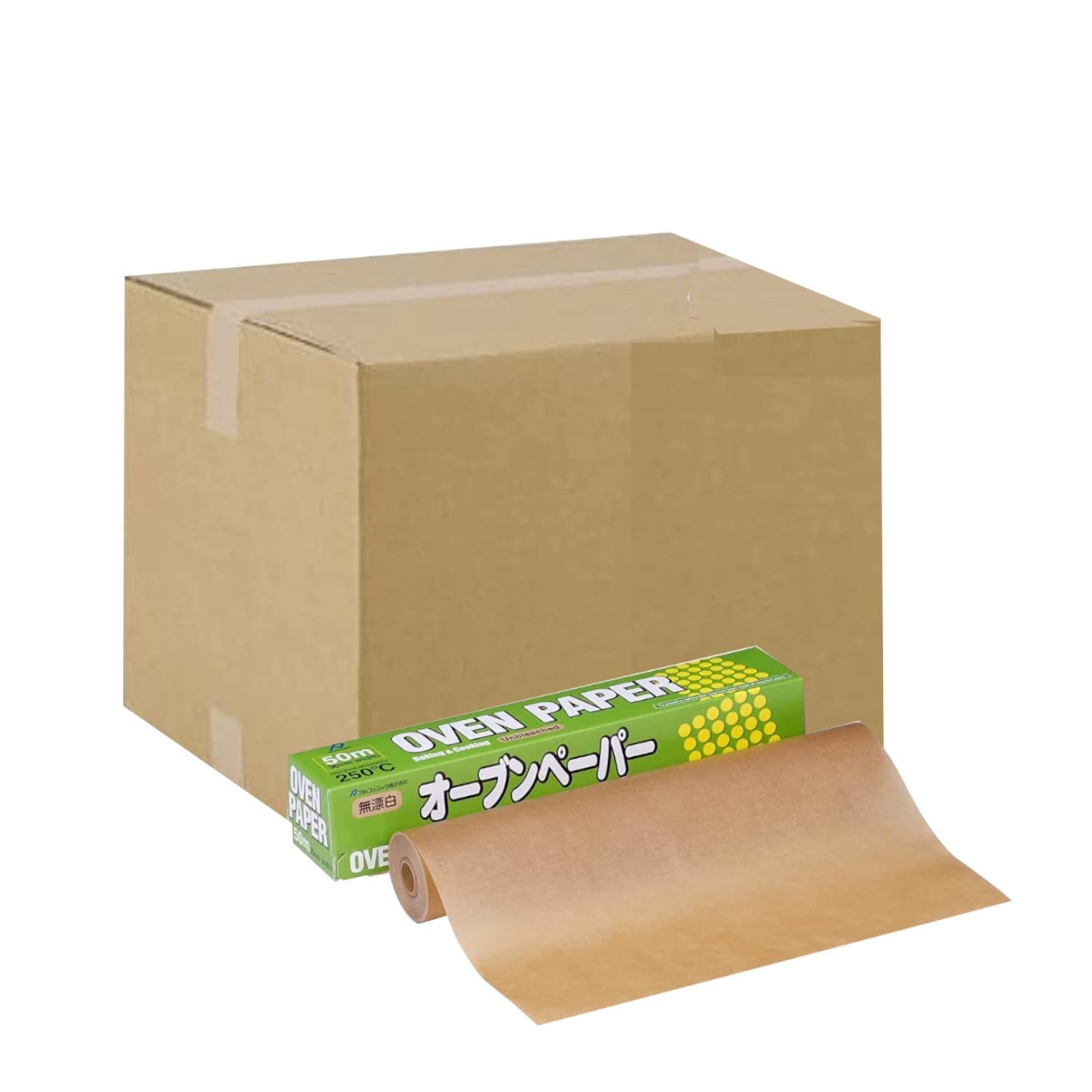 新品 【ケース販売】 アルファミック(Alphamic) オーブンペーパー 無漂白 30cm×50m 20本 25,894円
