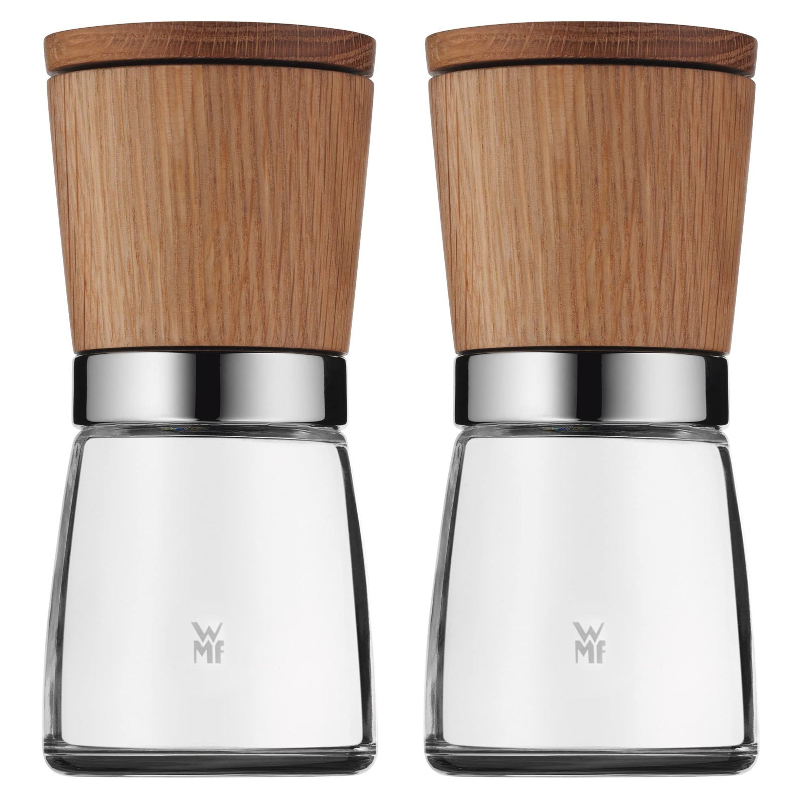 WMF (ヴェーエムエフ) ミル 130mL 2個セット 耐久性の高いセラミック製のミル刃 挽き具合を自由に調節 「ネイチャーセラミルセット」 ペッパーミル 10年保証 W0652314500 8,798円
