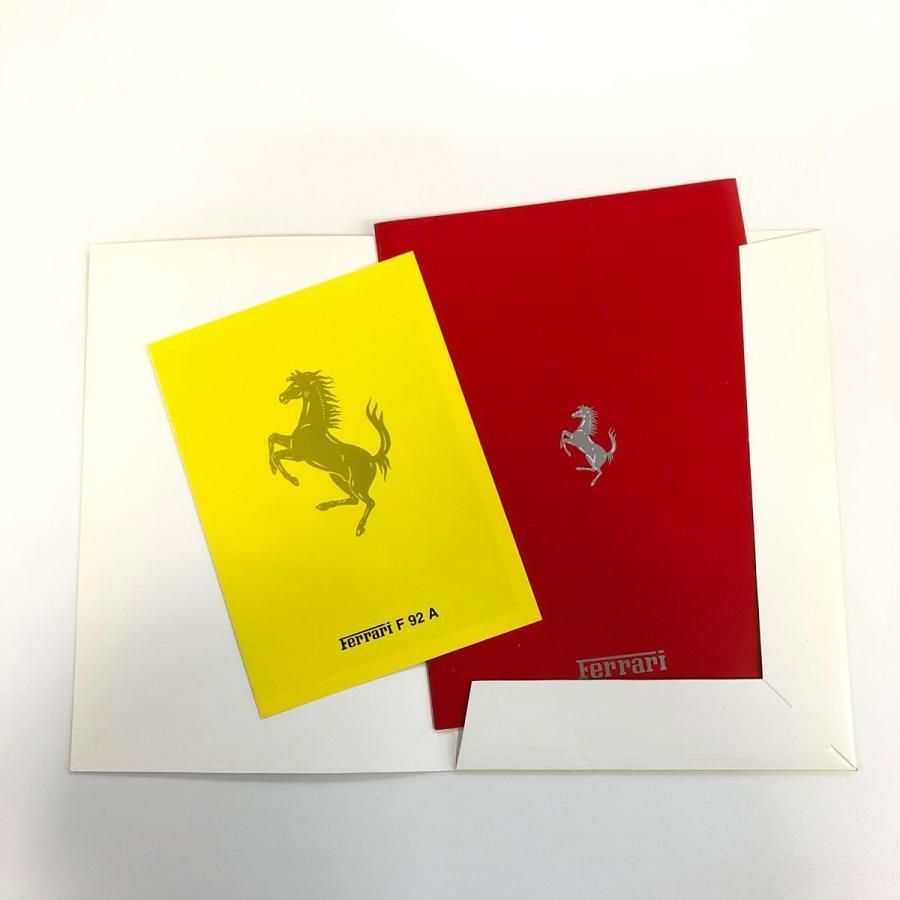 現品　Ferrari F 92 A カタログ