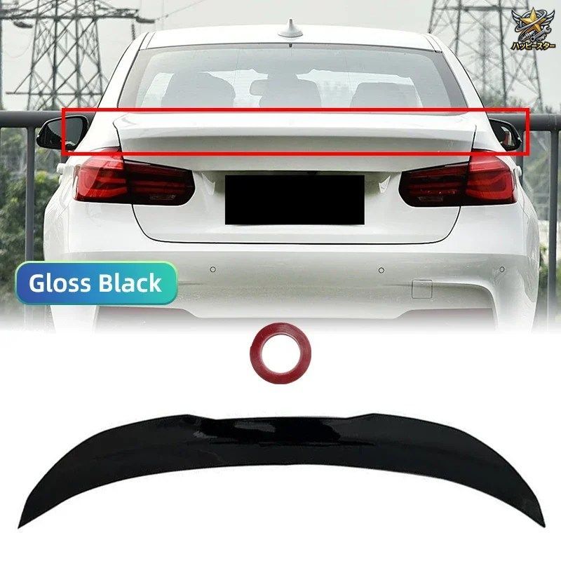 BMW 3シリーズ F30 F31 335I 328I 330I 340I 320D 330D 2013-2018 レー??シングリアディフレクター エアフォイルスポイラーウィングテール BMW 3シリーズ F30 F31 335I 328I 330I 340I 320D 330D 2013-2018 レー??シングリアディフレクター エアフォイルスポイラーウィングテール