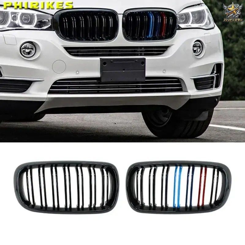 カーボンファイバー製フロントバンパーグリル レーシンググリル 2個セット BMW 2015-2018 X5M F85 X6M F86 14-18 X5 F15 X6 F16 5111729448 9,548円