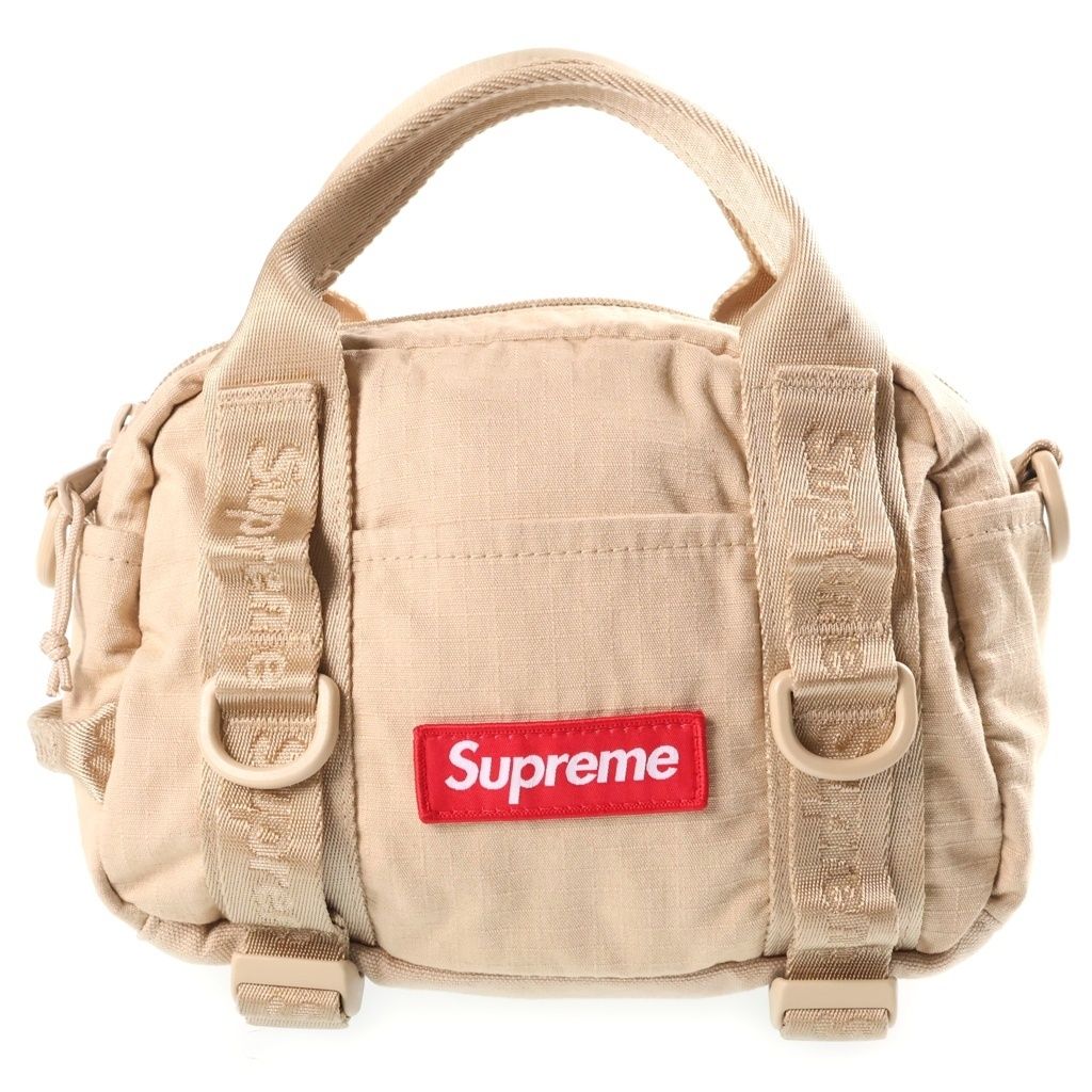 SUPREME (シュプリーム) 26SS Mini Duffle Bag ミニダッフルバッグ ショルダーバッグ ベージュ