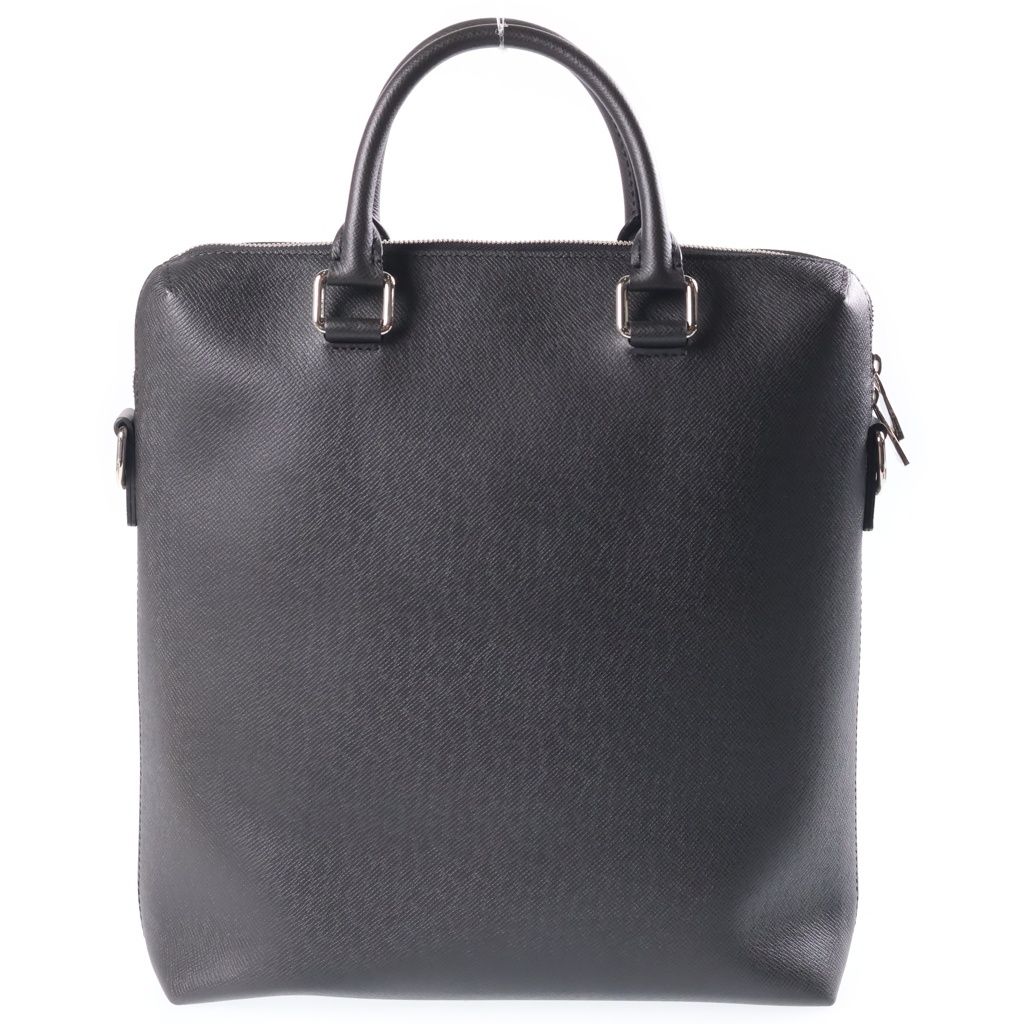 LOUIS VUITTON (ルイヴィトン) タイガ グリゴリ 2WAYハンドバッグ ショルダーバッグ ブラック レザー M30211 シルバー金具