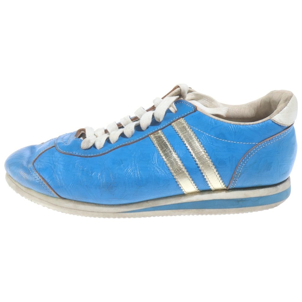 COMME des GARCONS (コムデギャルソン) Leather Sneaker ローカットレザースニーカー アーカイブ サイドライン ブルー