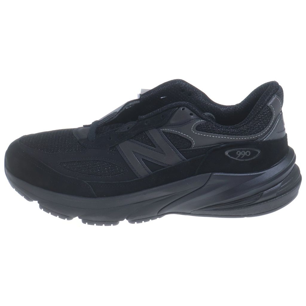New Balance (ニューバランス) U990BB6 USA製 TRIPLE BLACK スエード メッシュ ローカット スニーカー ブラック US9.5/27.5cm