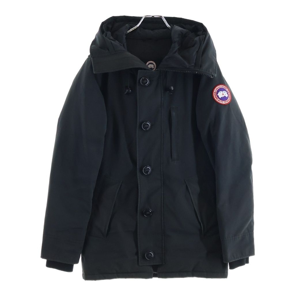 CANADA GOOSE (カナダグース) CHATEAU PARKA FUSION FIT シャトー パーカ フュージョン フィット コットン ダウンジャケット ブラック 3426MA