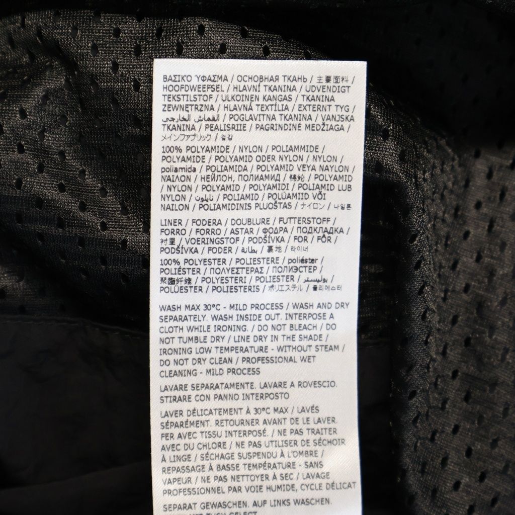 MM6 Maison Margiela (エムエムシックスメゾンマルジェラ) NYLON WINDOBREAKER JACKET ハイネックジップアップナイロン ウィンド ジャケット ブラック SH0AM0083