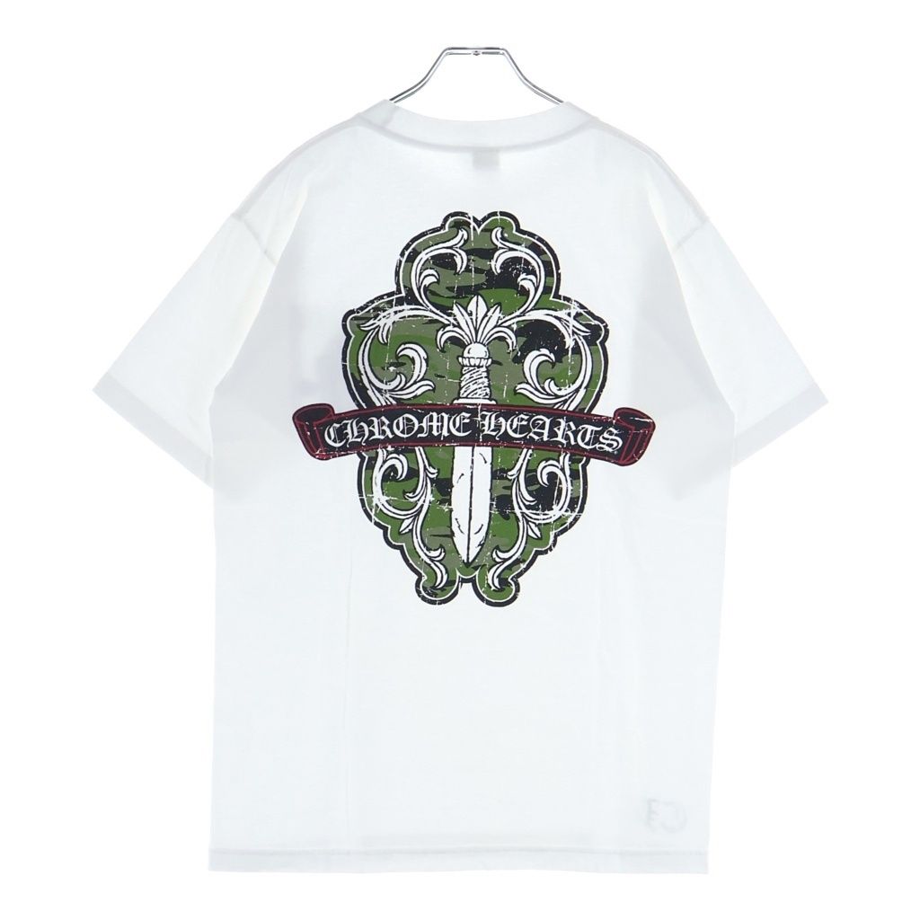 CHROME HEARTS (クロムハーツ) OLD S/S オールド ヴァインダガープリント半袖Tシャツ 73,205円