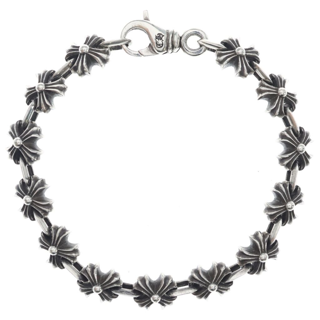 CHROME HEARTS (クロムハーツ) CH X LINK リンク シルバーブレスレット 363,825円