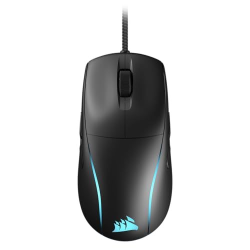 CORSAIR M75 軽量 RGB ゲーミングマウス 両手利き 74g 26000 DPI iCUE対応 QUICKSTRIKEボタン搭載 FPS向け ブラック CH-930D010-AP★m 92de6219
