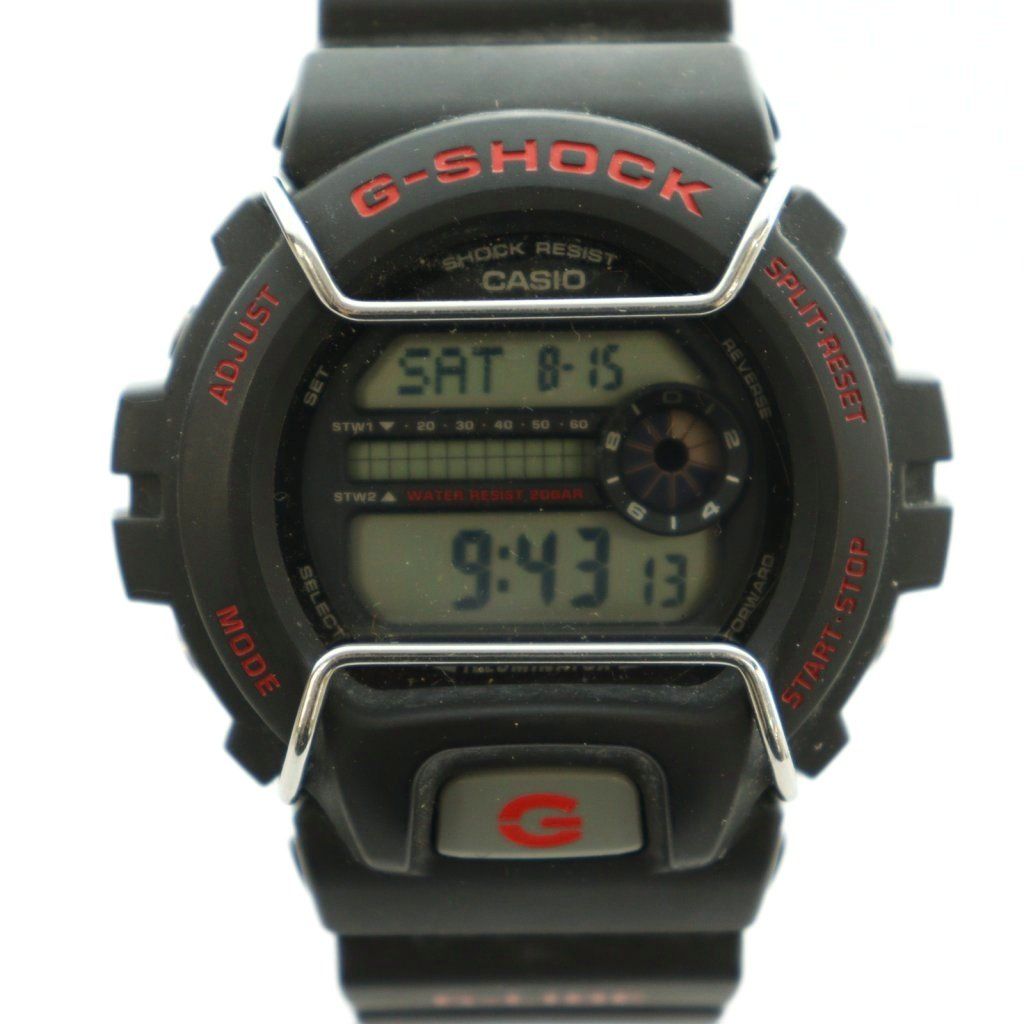 カシオジーショック CASIO G-SHOCK G-LIDE 腕時計 ウォッチ デジタル クォーツ ロゴ 黒 ブラック 赤 レッド GLS-6900-1JF /BB