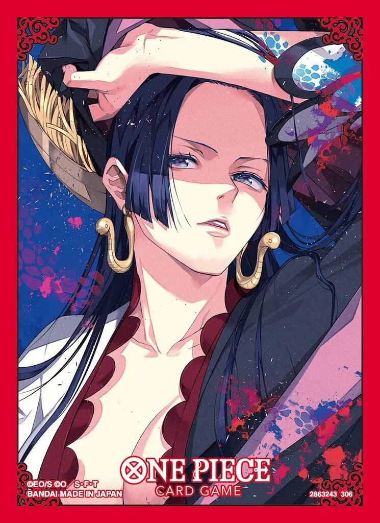 [Brand New] Supply ONE PIECE Card Game Official Card Sleeve 16 Boa Hancock